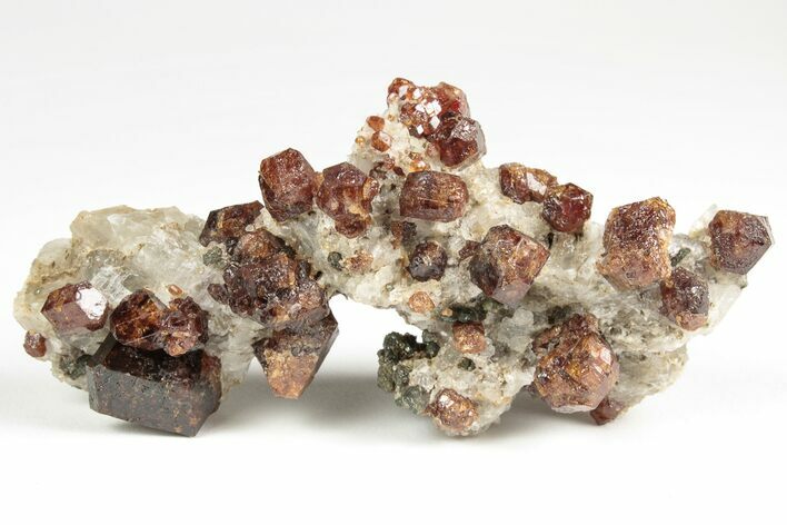 Hessonite Garnets in Calcite - Harts Ranges, Australia #130667